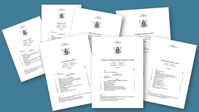 Acts of Parliament that affect TAIC