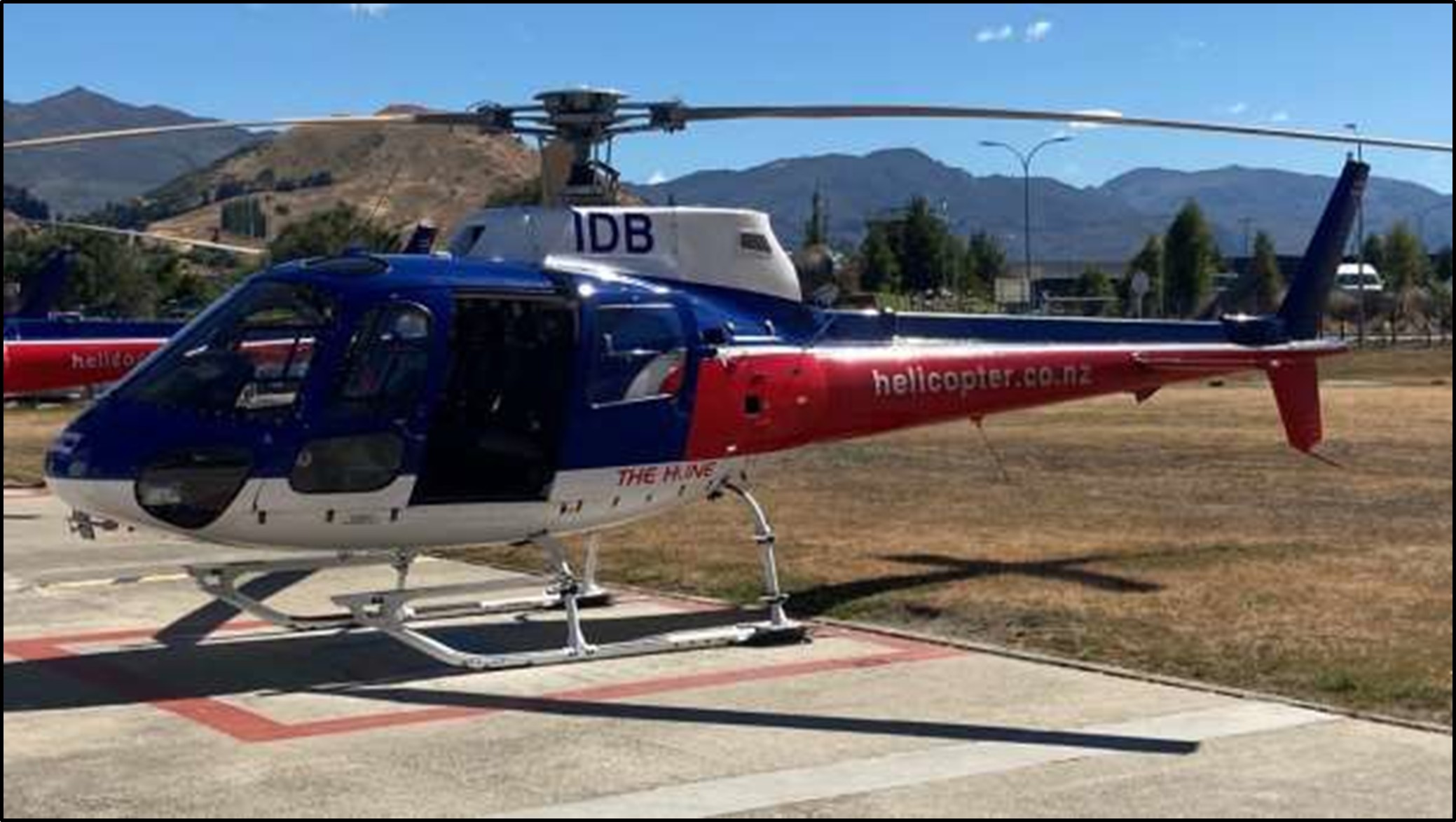 Figure 1: Airbus Helicopters AS350B2, ZK-IDB