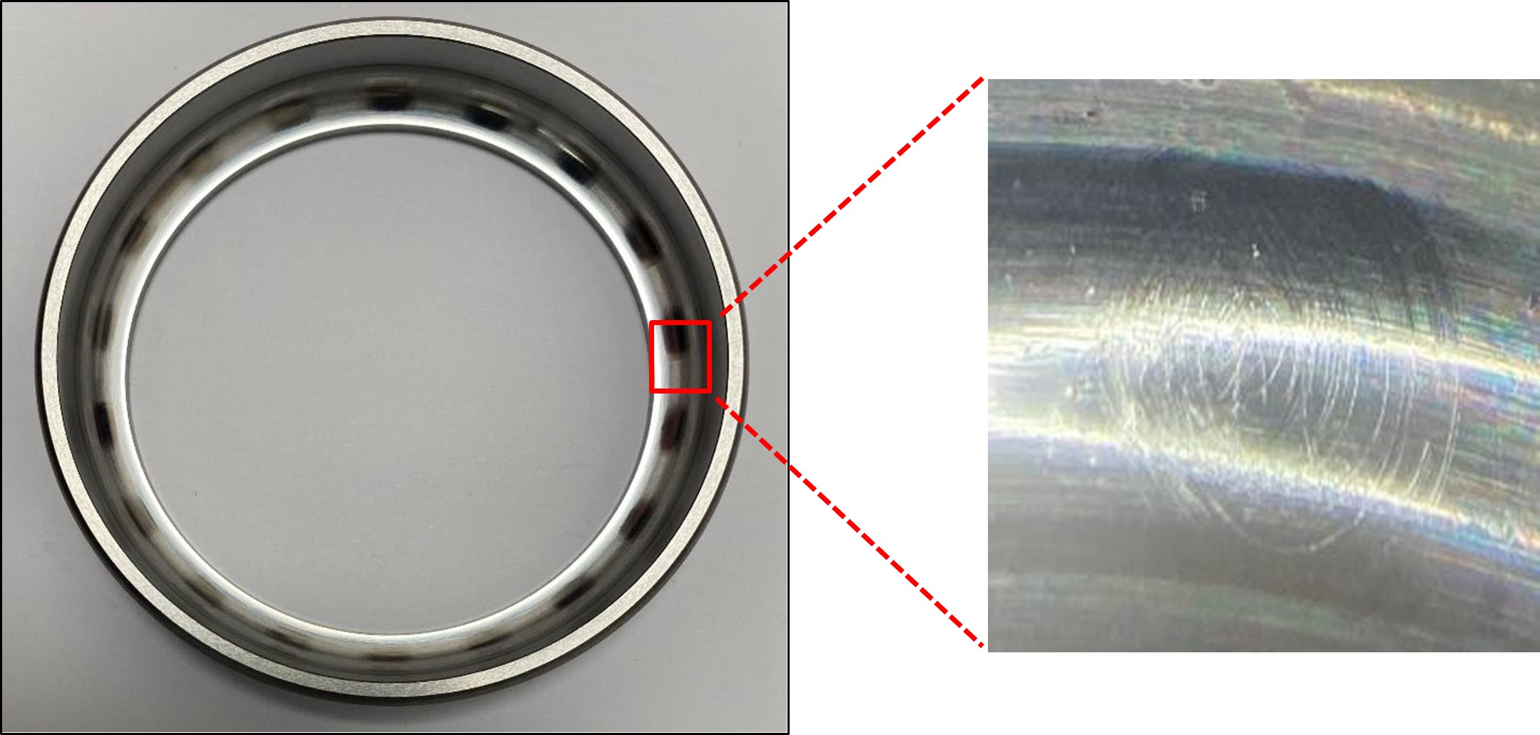 Main rotor pitch change bearing, outer race
