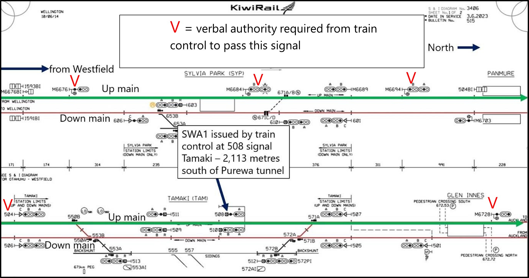 AV2 journey from Westfield to Glen Innes
