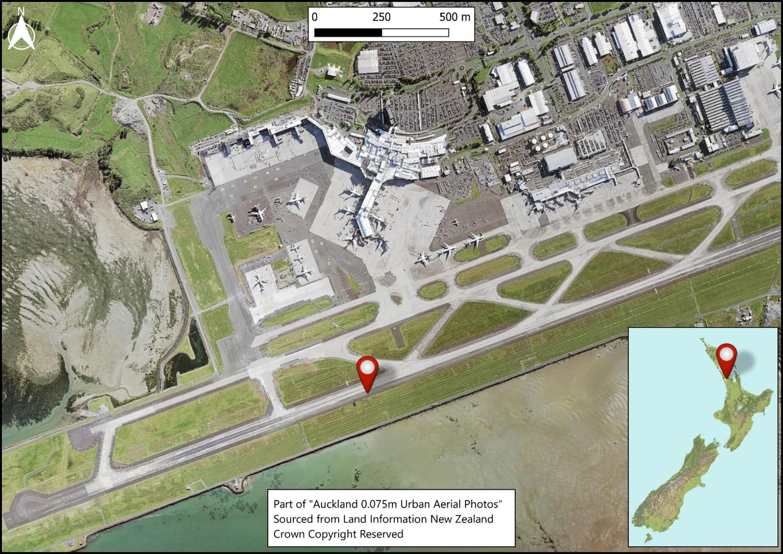 Figure 2: Location of accident (Credit: Land Information New Zealand Toitū te Whenua