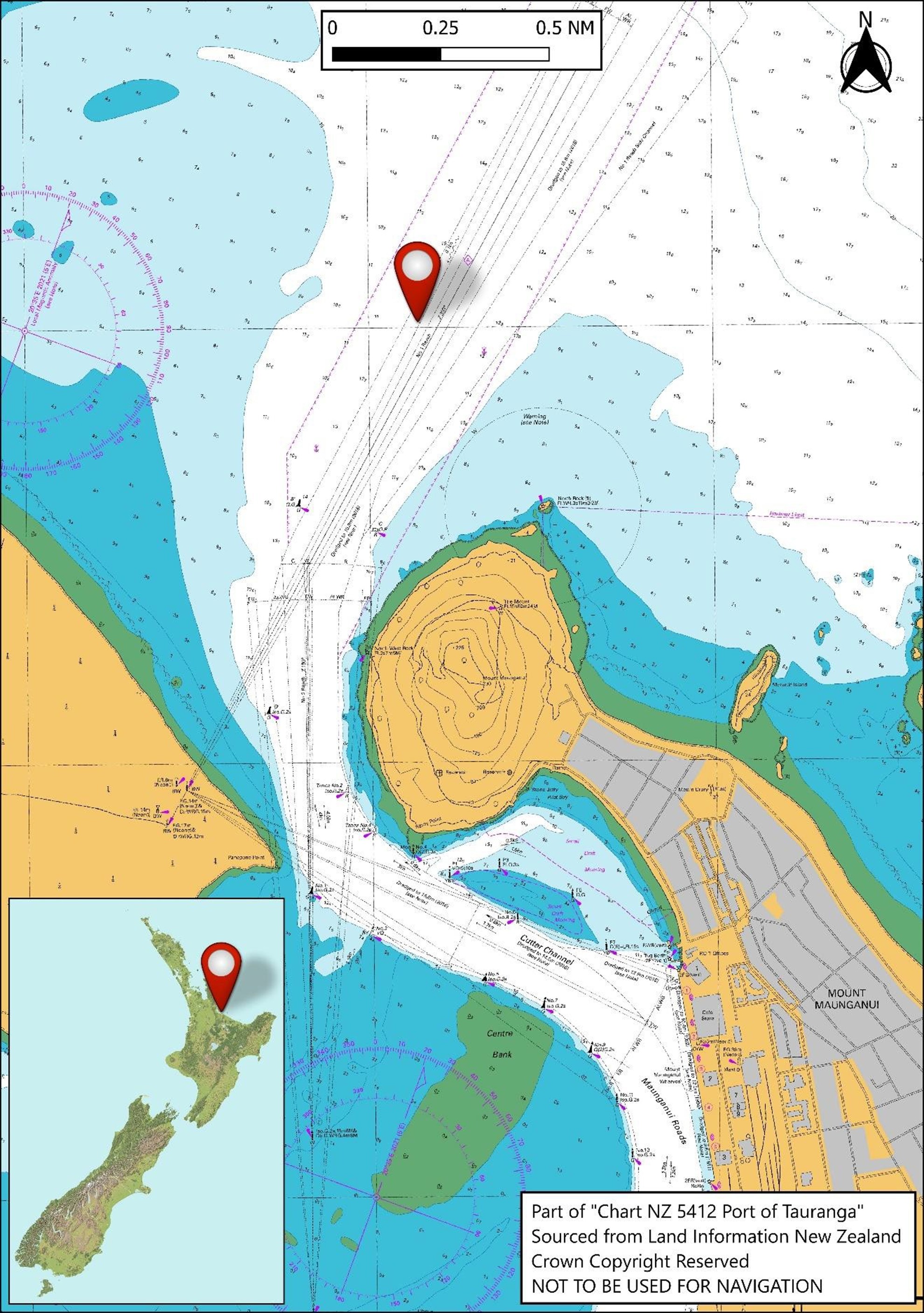 Map of the location of incident
