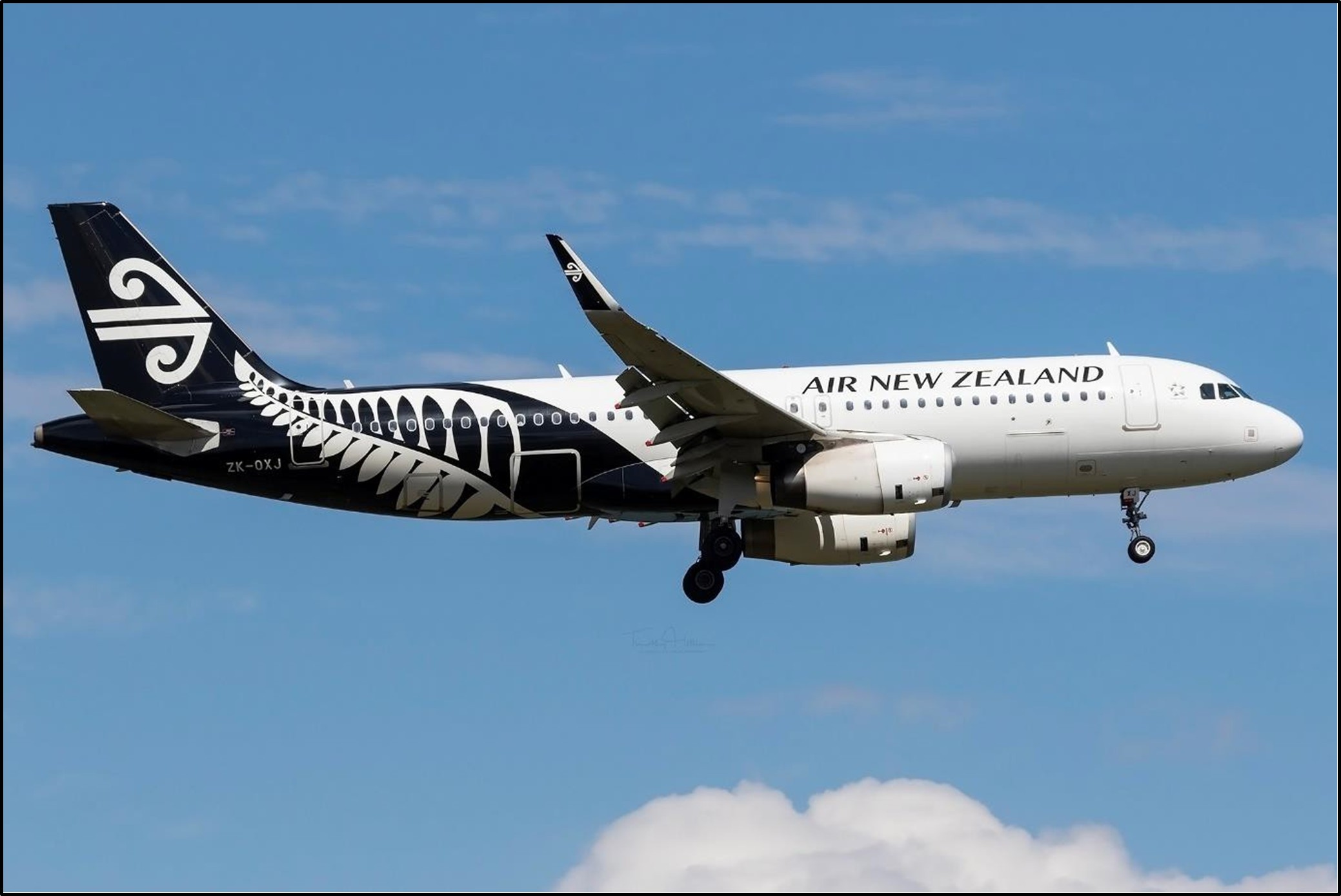 Figure 1: Airbus A320-232, ZK-OXJ
