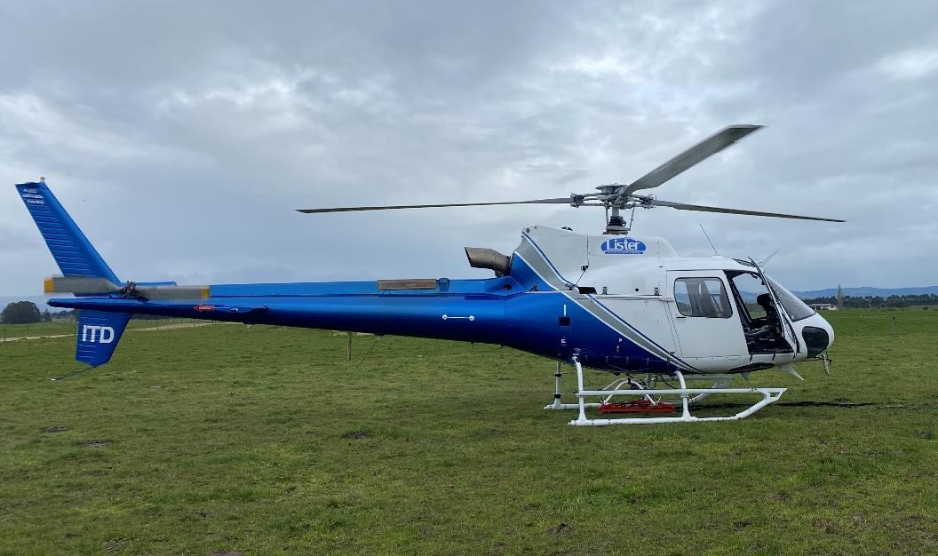 Photo of the airbus helicopter AS350 B3e, ZK-ITD