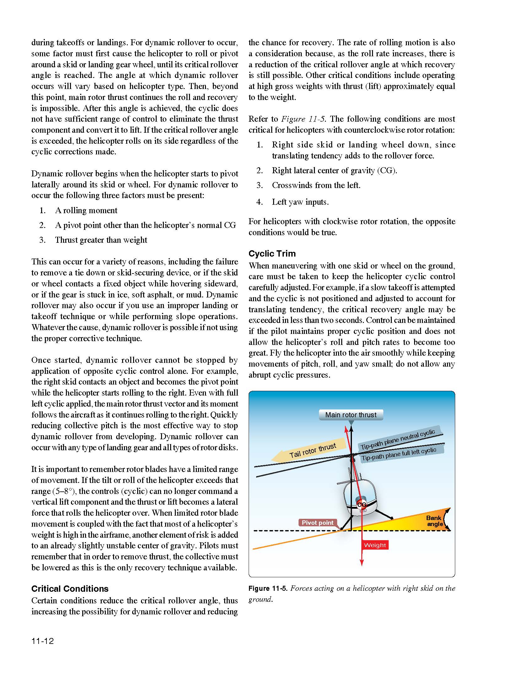 Excerpt from FAA Helicopter Flying Handbook – Dynamic Rollover