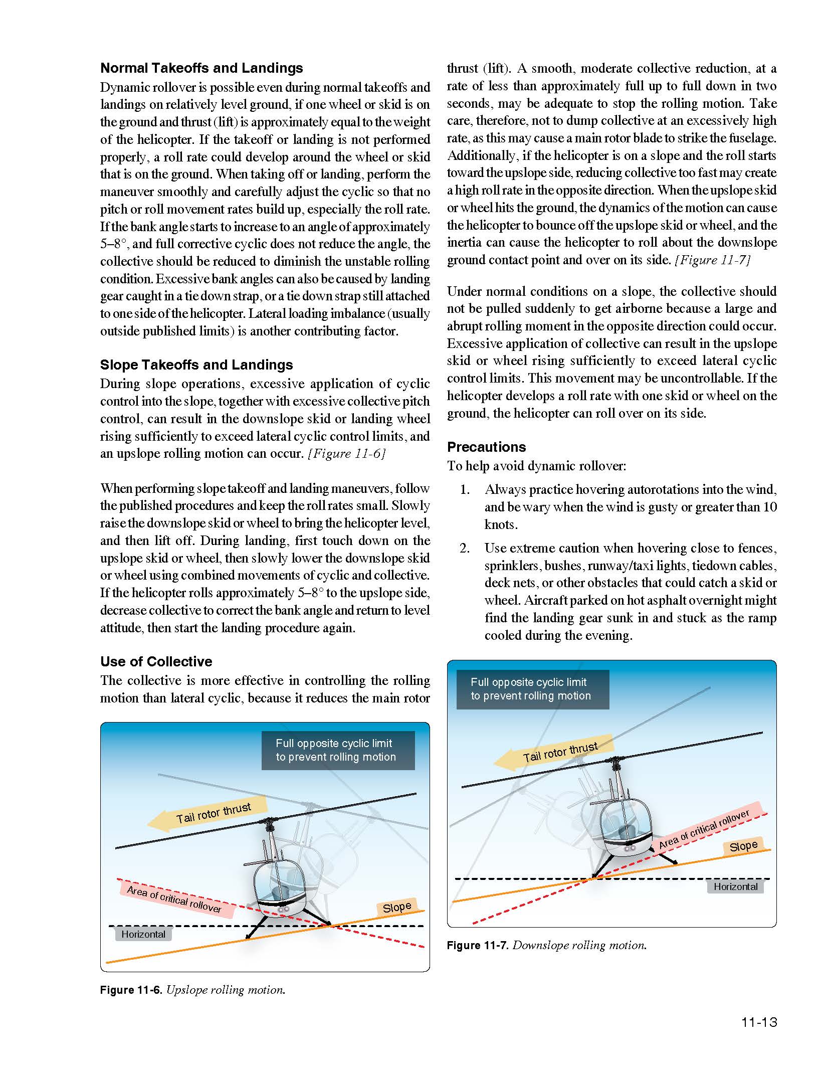Excerpt from FAA Helicopter Flying Handbook – Dynamic Rollover