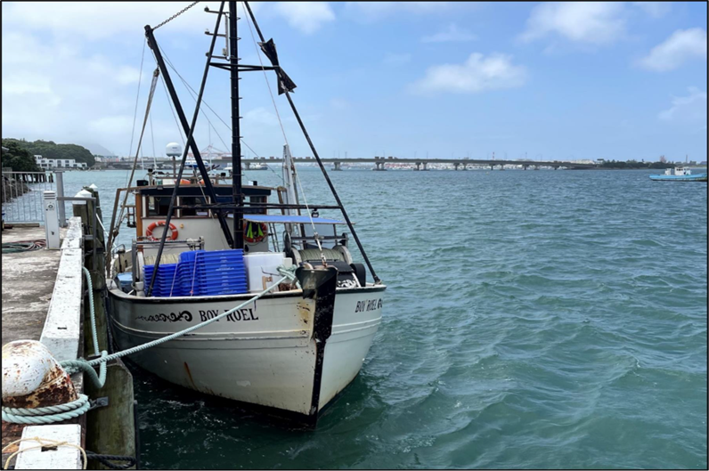 Figure 1: Fishing vessel Boy Roel