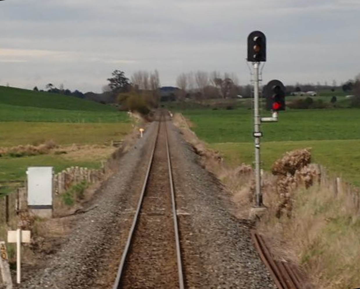 Signal sighting close to the intermediate signal
