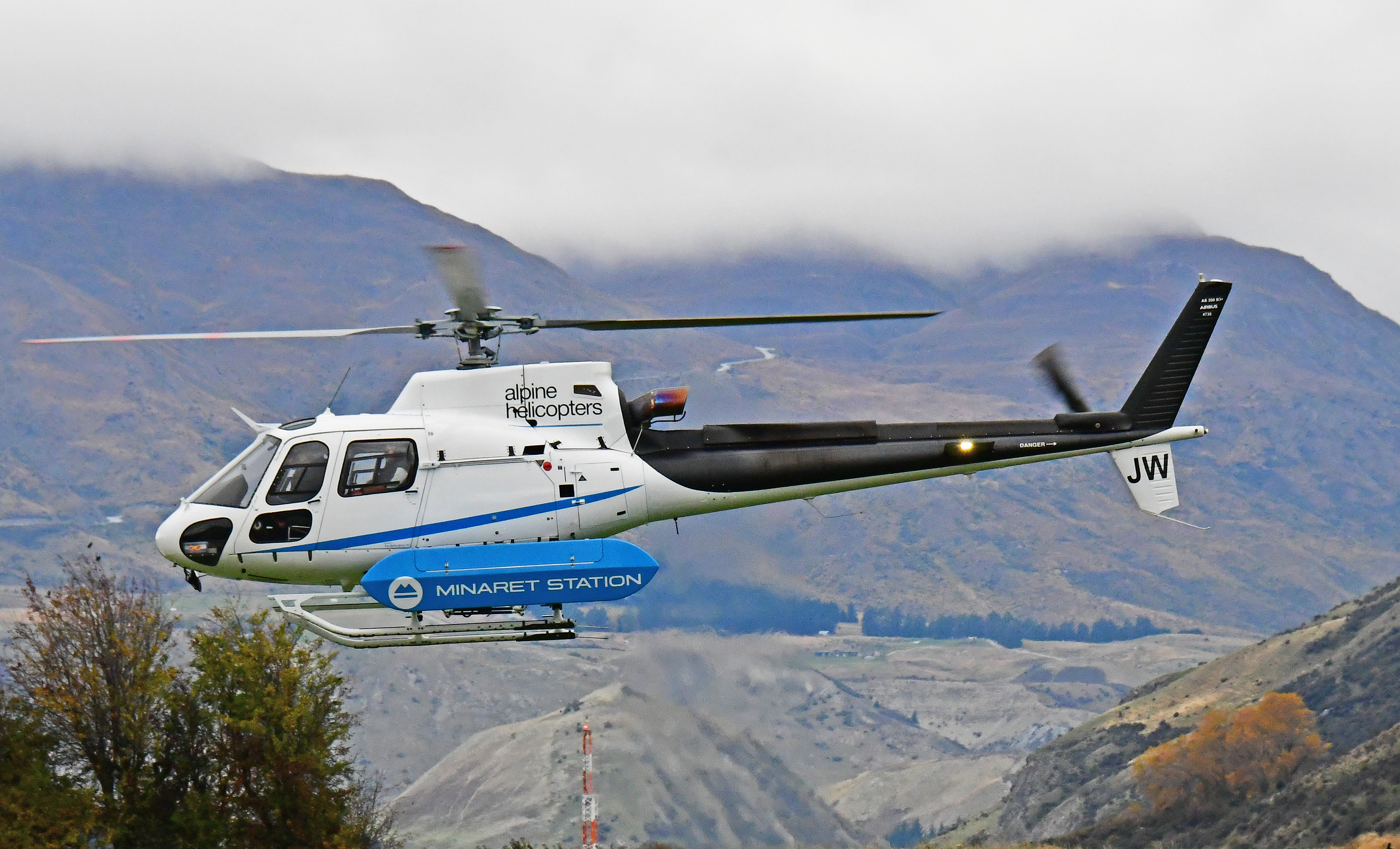 Airbus AS350B3 helicopter