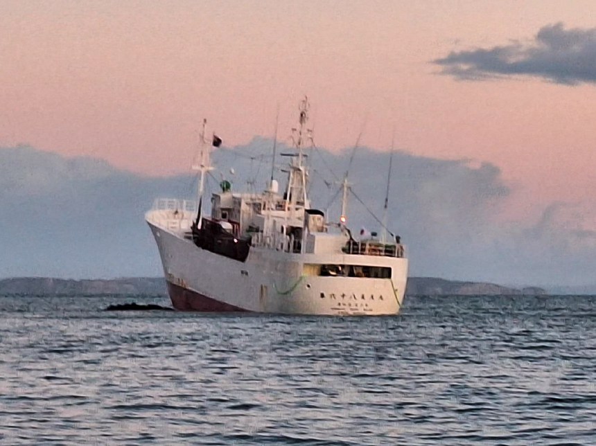  Chokyu Maru No.68 Grounding on Rocks in Hauraki Gulf