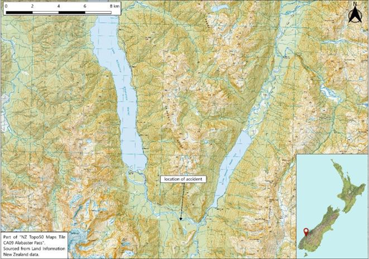 Location of accident