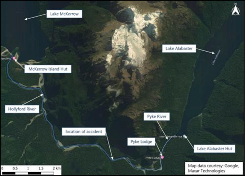 Hollyford River area