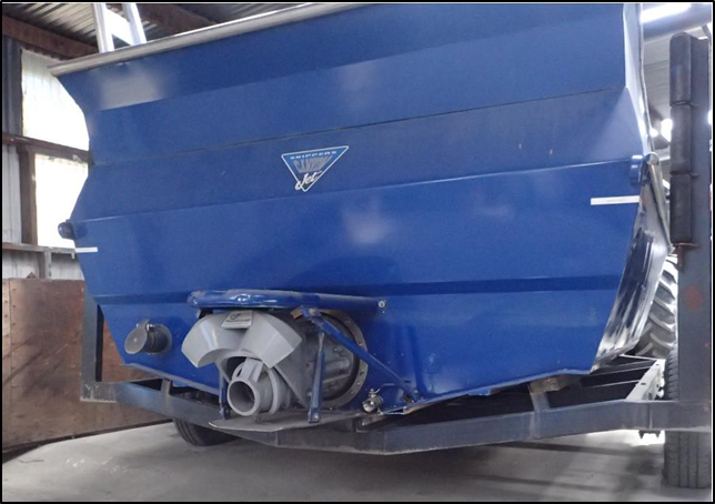 The jet unit installed on the Discovery 2 prior to its removal after the accident