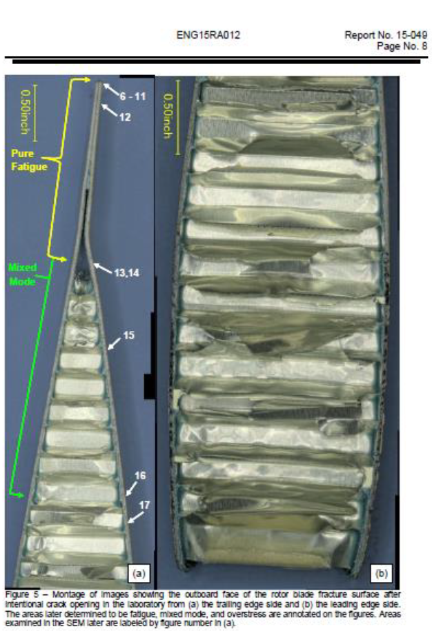 NTSB Materials Laboratory report