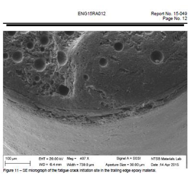 NTSB Materials Laboratory report