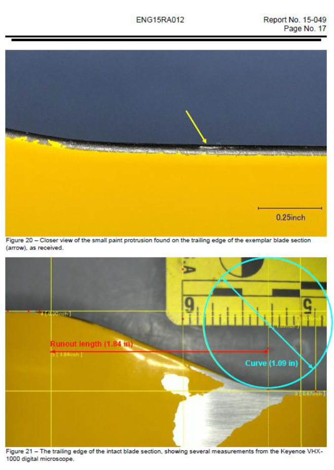 NTSB Materials Laboratory report