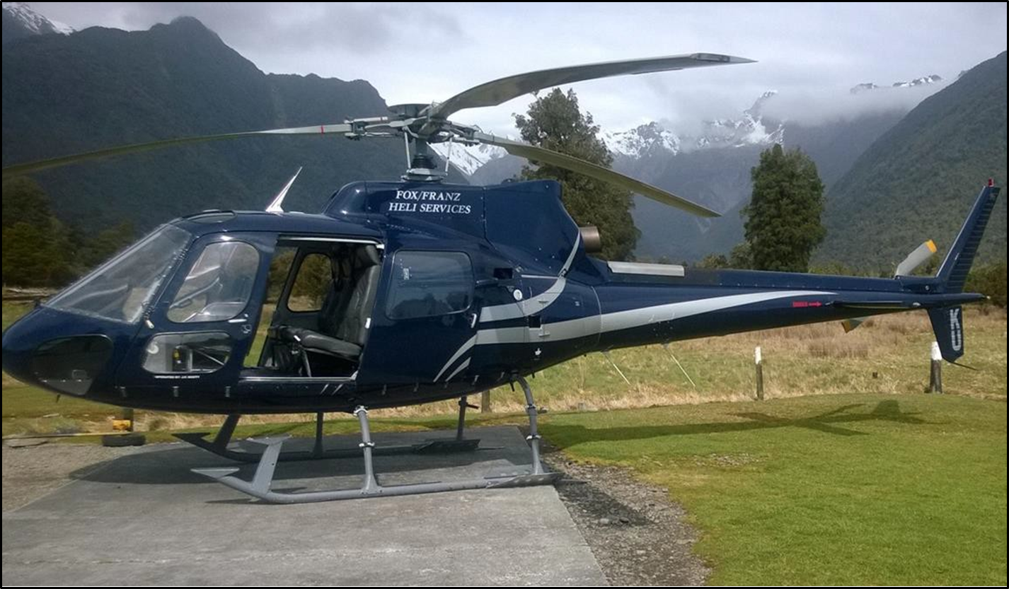 Airbus Helicopter AS350BA ‘Squirrel’, ZK-HKU 