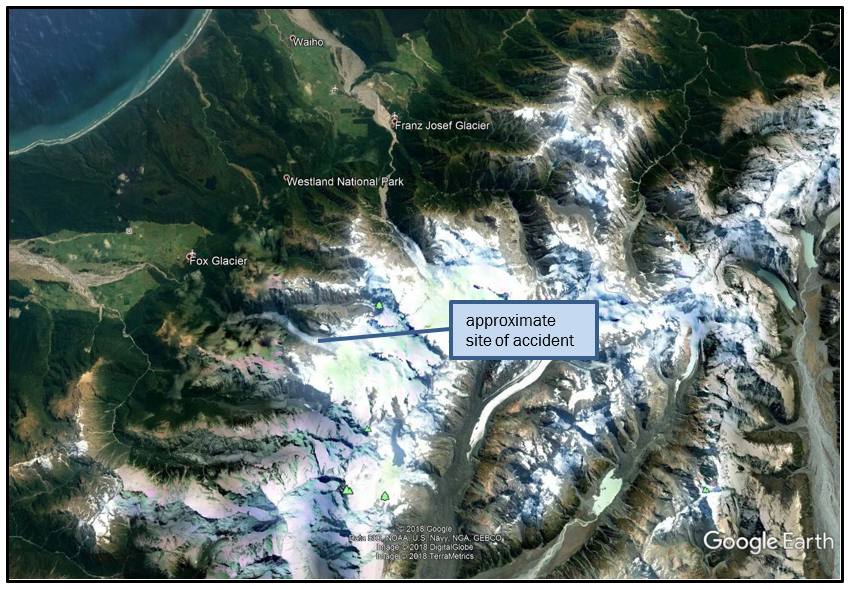 Location of the accident