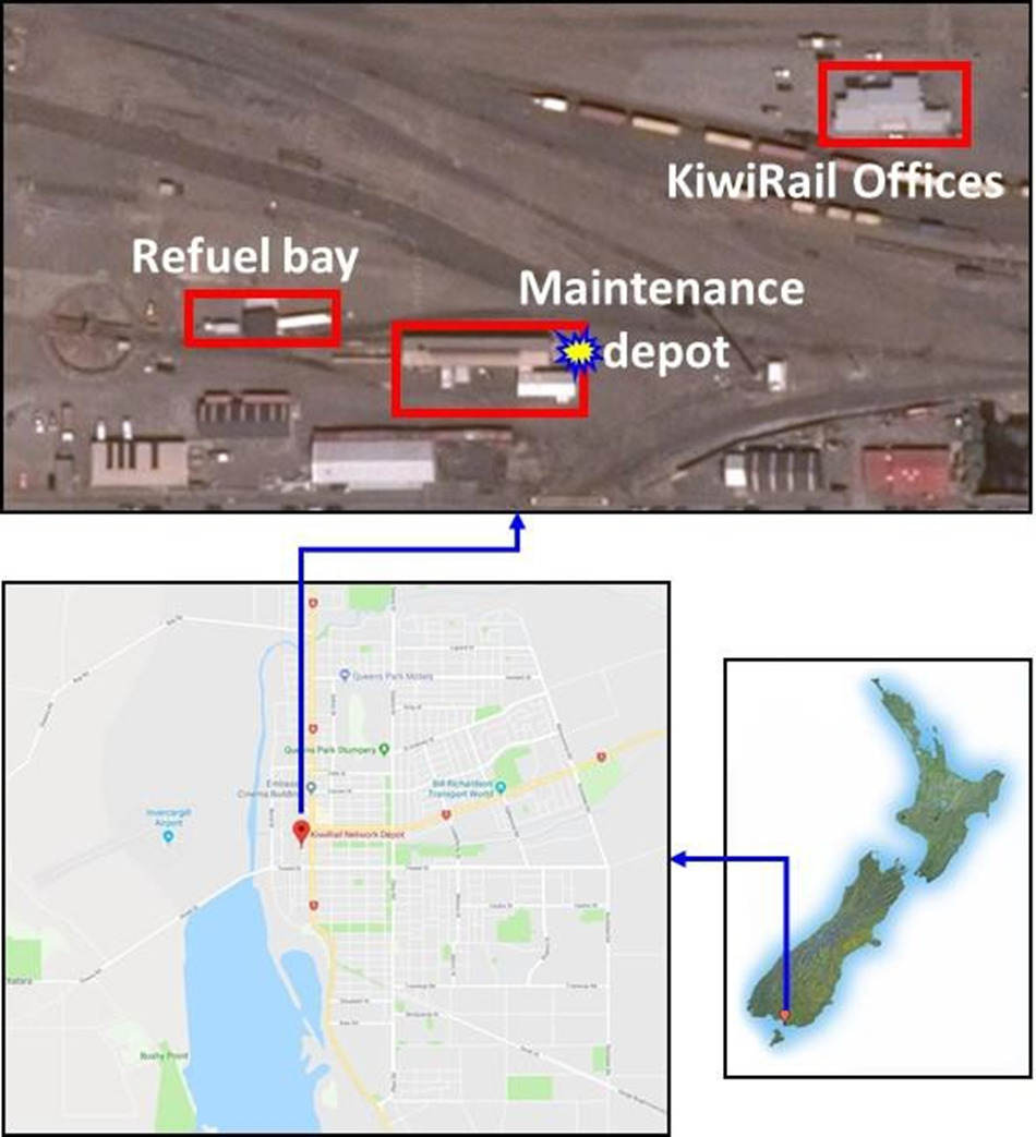 Location of incident – Invercargill