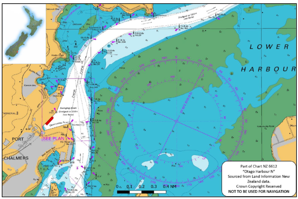 Location of accident: Port Chalmers, Dunedin