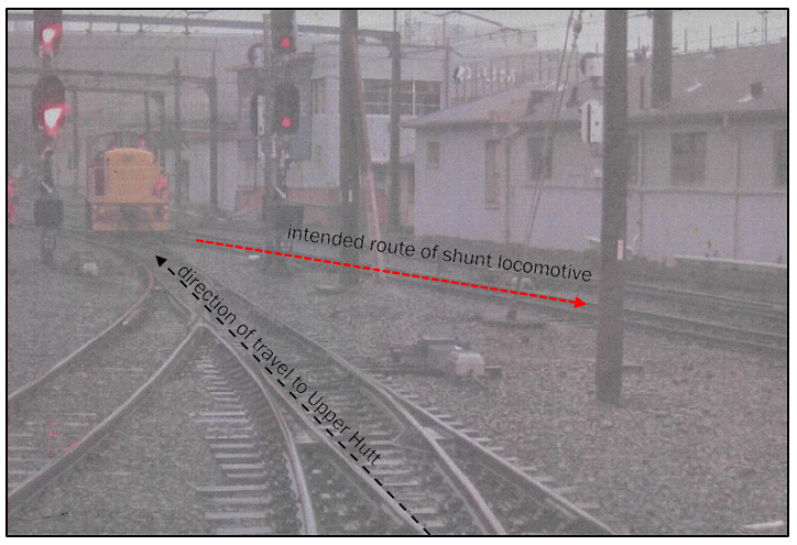 CCTV&nbsp;footage&nbsp;from&nbsp;the&nbsp;front&nbsp;of&nbsp;the&nbsp;passenger&nbsp;train.&nbsp;Both&nbsp;trains&nbsp;are&nbsp;stopped