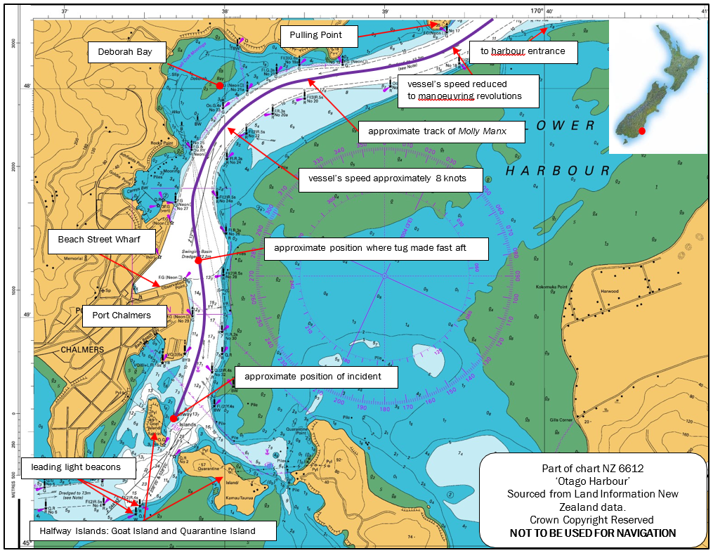 General area of the incident