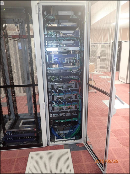 Digital data network cabinet