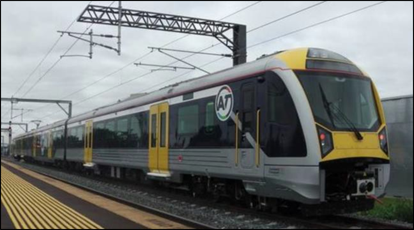 Auckland One Rail AM class Electric Multiple Unit passenger train