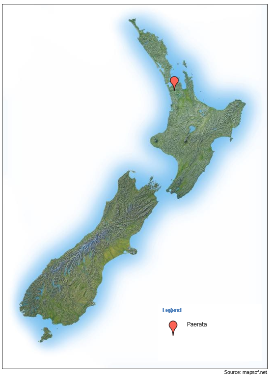 Location of the incident