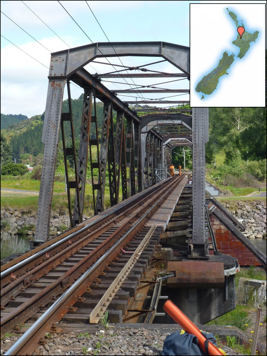 Bridge 197 between Manunui and Taumarunui (looking north)