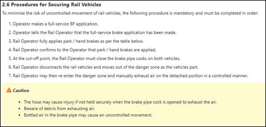 KiwiRail&nbsp;rules&nbsp;and&nbsp;procedures&nbsp;for&nbsp;securing&nbsp;rail&nbsp;vehicles