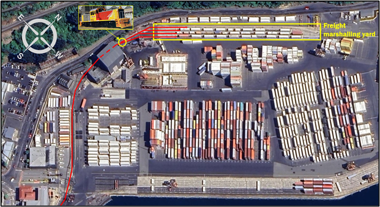 Port Otago rail storage facility 