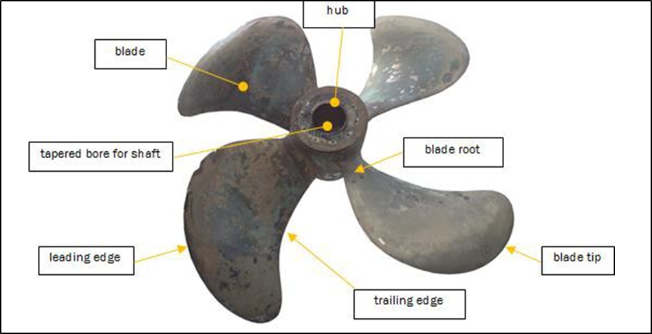 The&nbsp;parts&nbsp;of&nbsp;the&nbsp;propeller