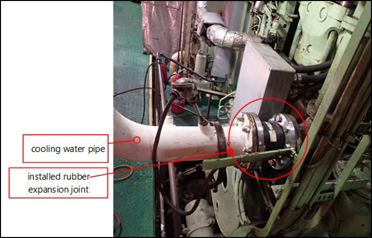 An installed REJ on board the Kaitaki