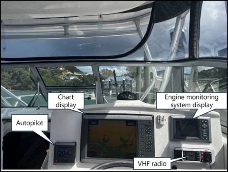 Onepoto helm station