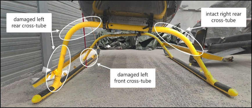 Rear cross-tubes