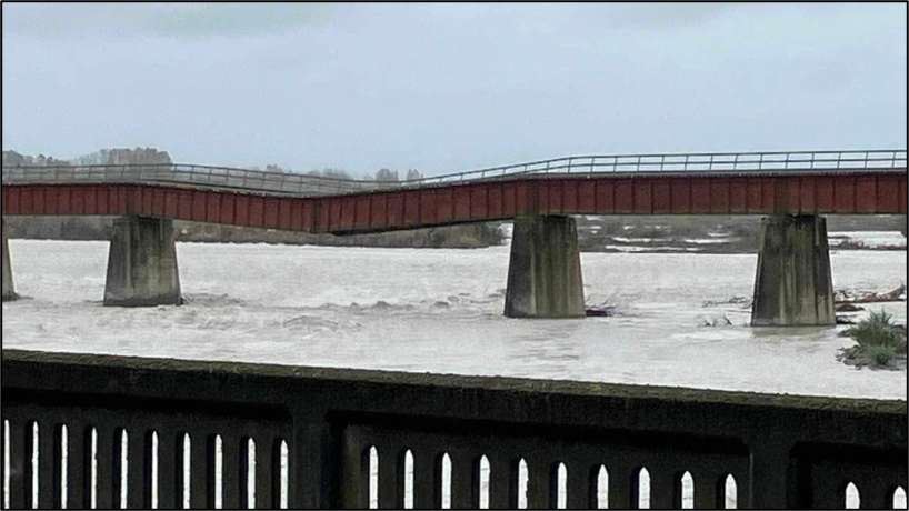 Collapsed Bridge 57 (12 April 2024)