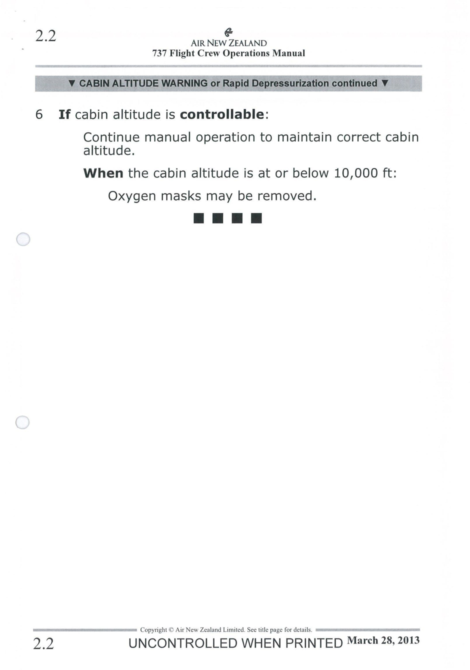 Boeing Proprietary Information. Copyright © Boeing. Reprinted with permission of the Boeing Company