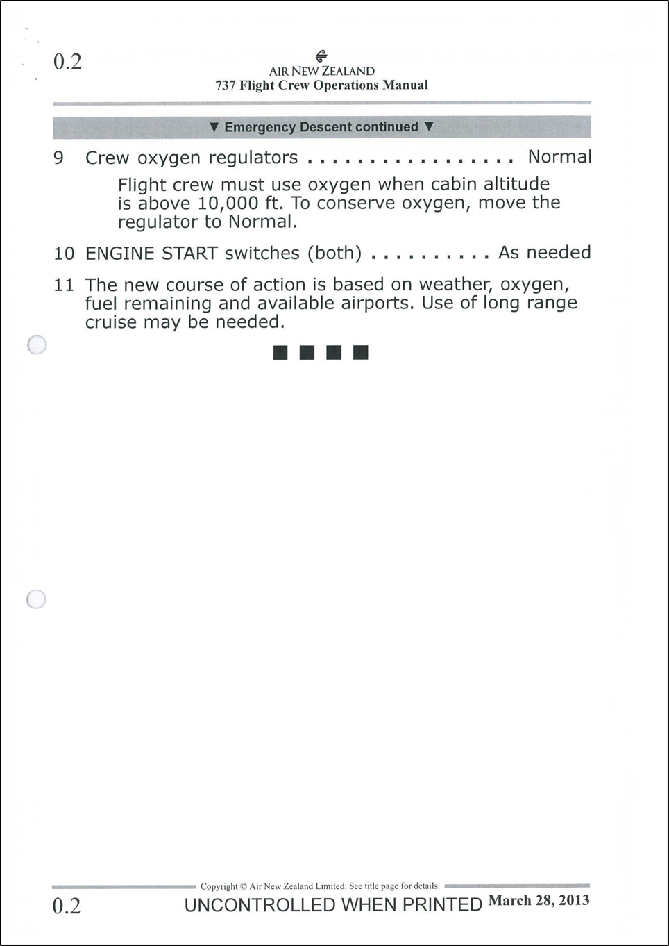 Boeing Proprietary Information. Copyright © Boeing. Reprinted with permission of the Boeing Company