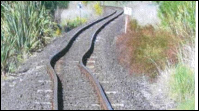 An example of a track buckle