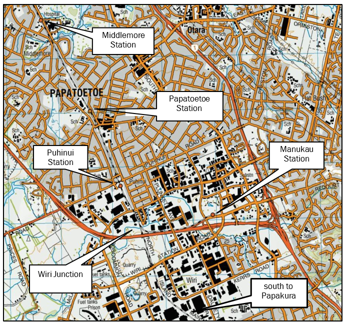 Figure 1. Area map