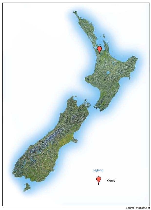 Location of accident