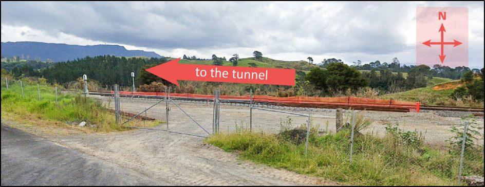 Figure 5: Whatakao siding