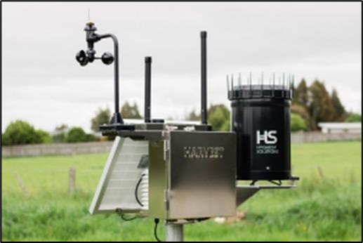 Weather monitoring device