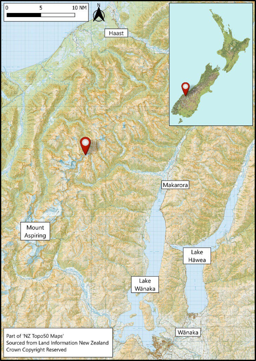 Figure 2: Location of accident