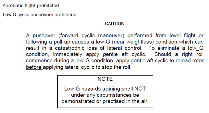 R22 flight manual