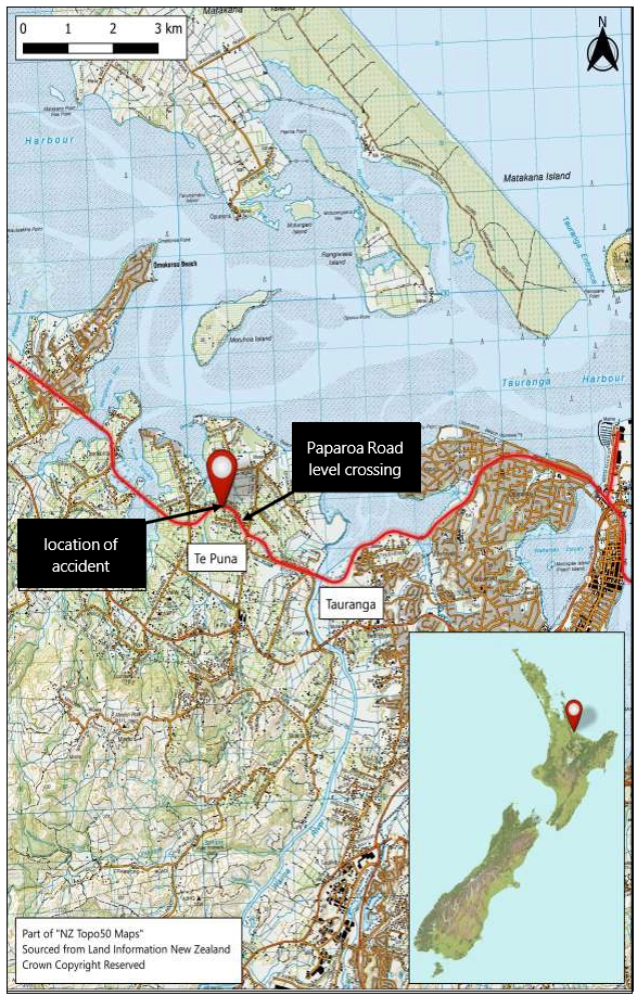 Location of accident