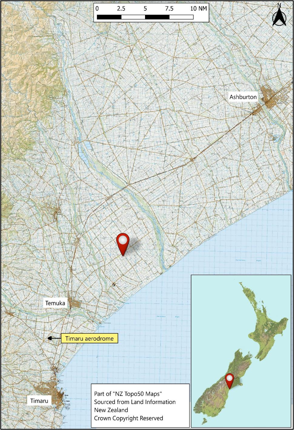 Figure 2: Location of incident 