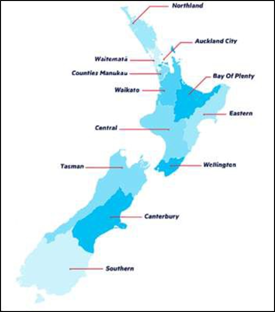 New Zealand Police Districts
