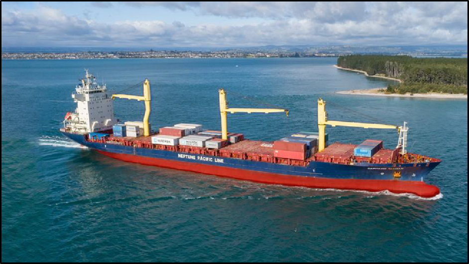 Container vessel Capitaine Tasman
